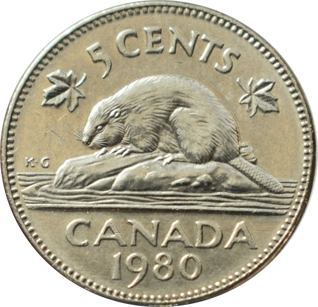 Kanada 5 Cents 1980