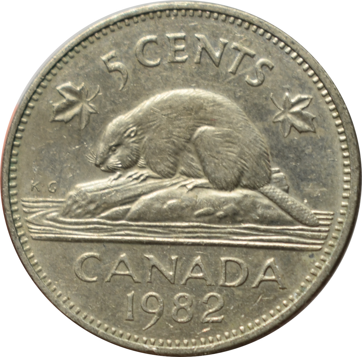 Kanada 5 Cents 1982