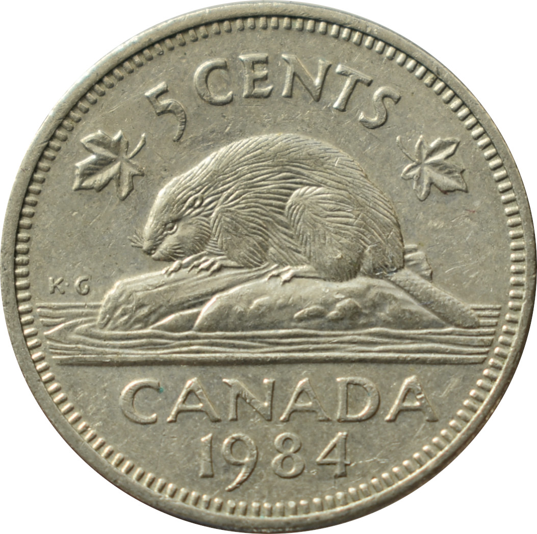 Kanada 5 Cents 1984