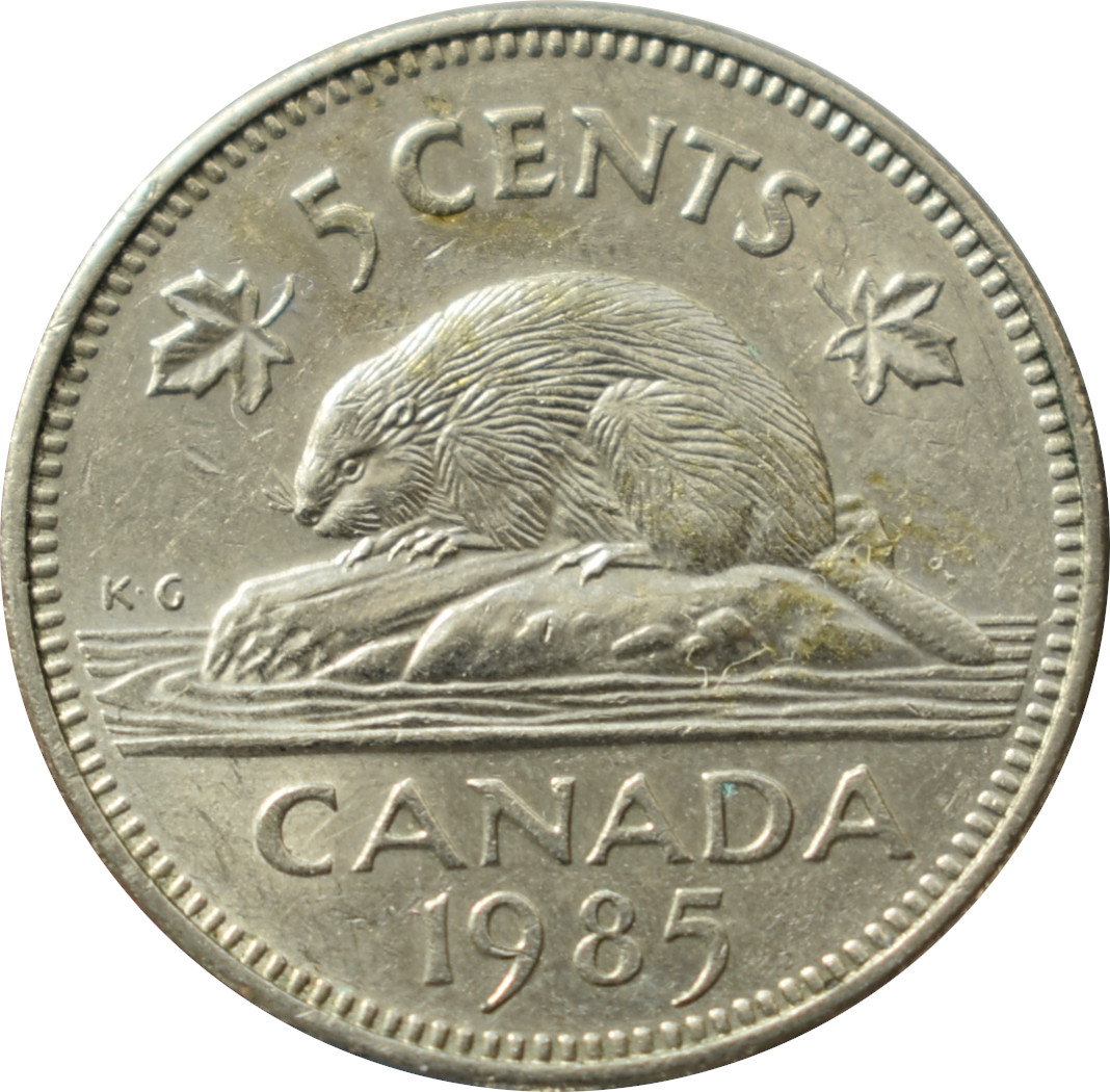 Kanada 5 Cents 1985
