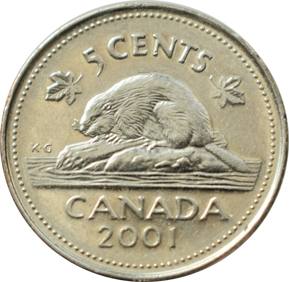 Kanada 5 Cents 2001
