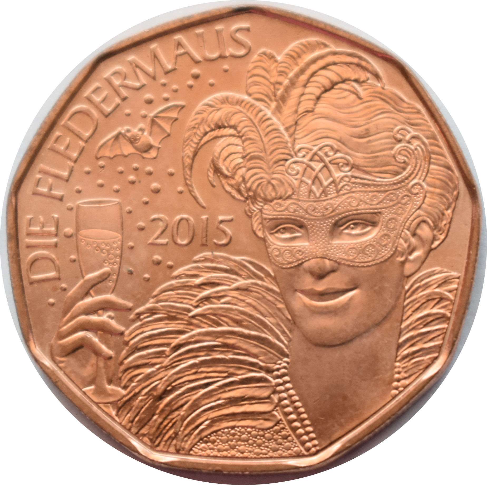 Rakúsko 5 Euro 2015