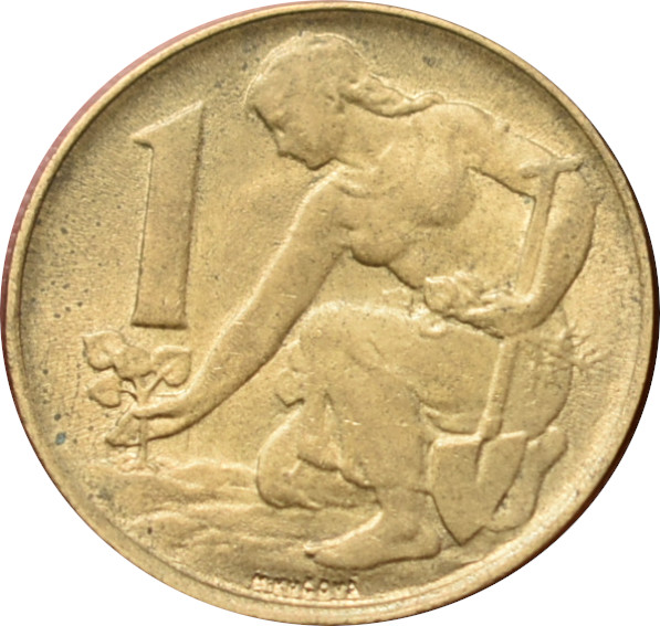 ČSSR 1 Kčs 1986