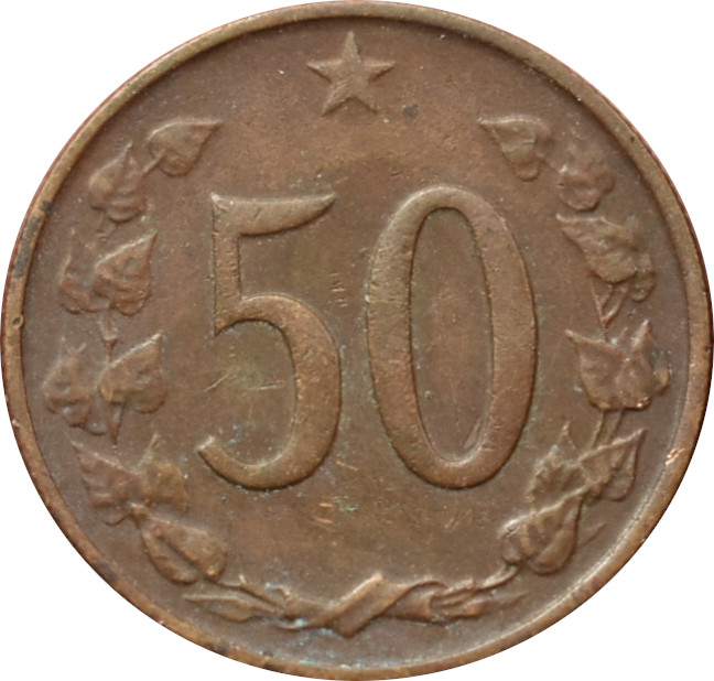 ČSSR 50 Halier 1965