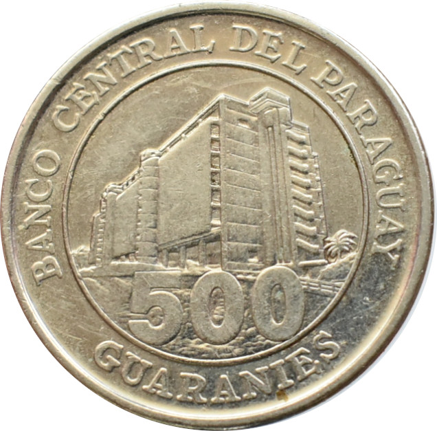 Paraguaj 500 Guaranies 2007