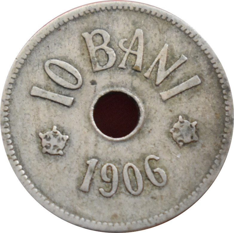 Rumunsko 10 Bani 1906 