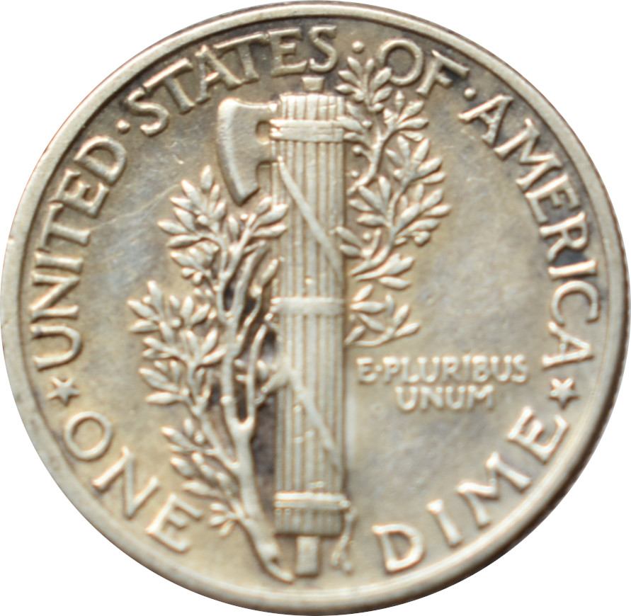 Spojené štáty 1 Dime 1945