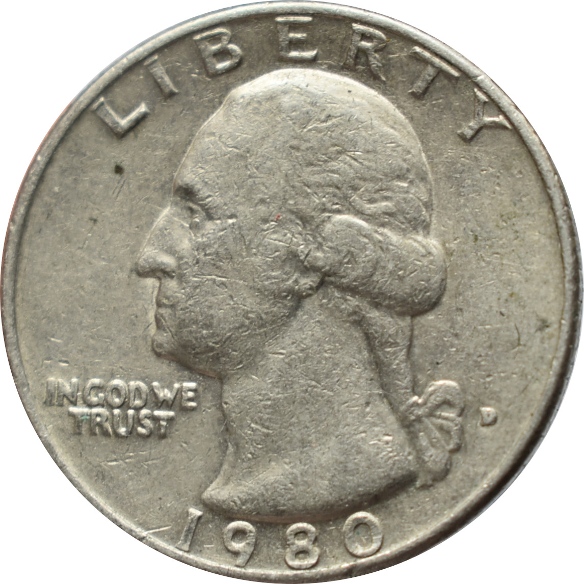 Spojené štáty 1/4 Dollar 1980 D
