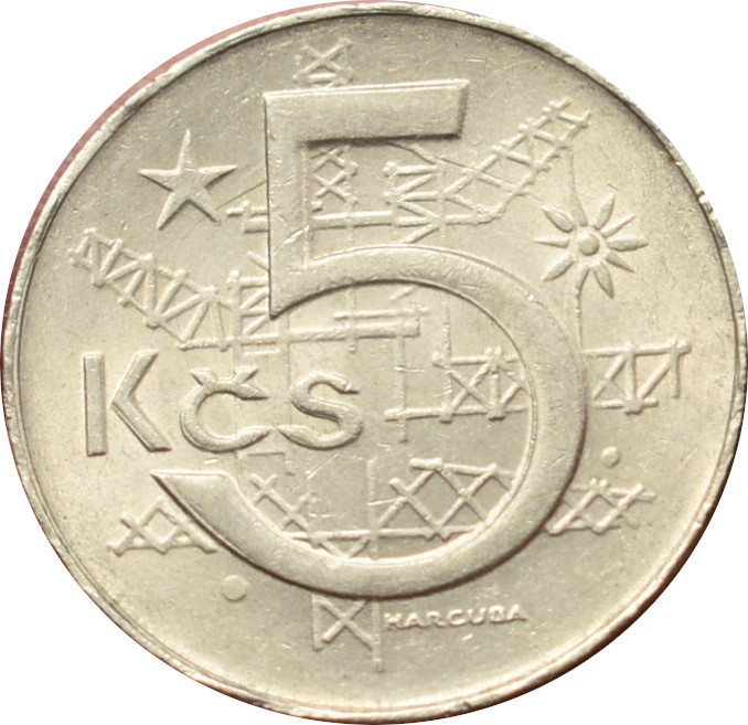 ČSSR 5 Kčs 1983