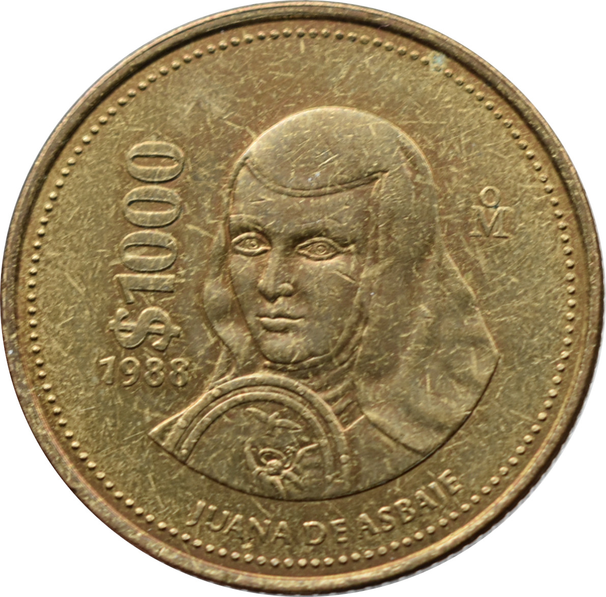 Mexiko 1000 Pesos 1988