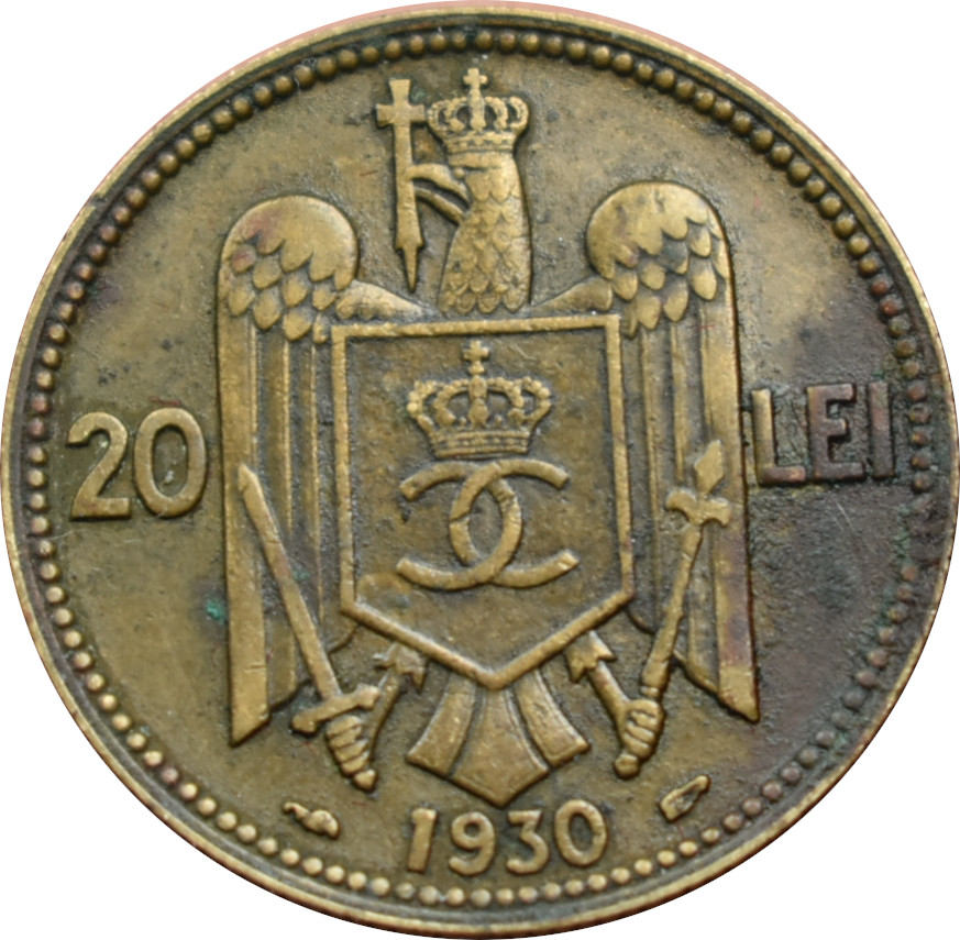 Rumunsko 20 Lei 1930 