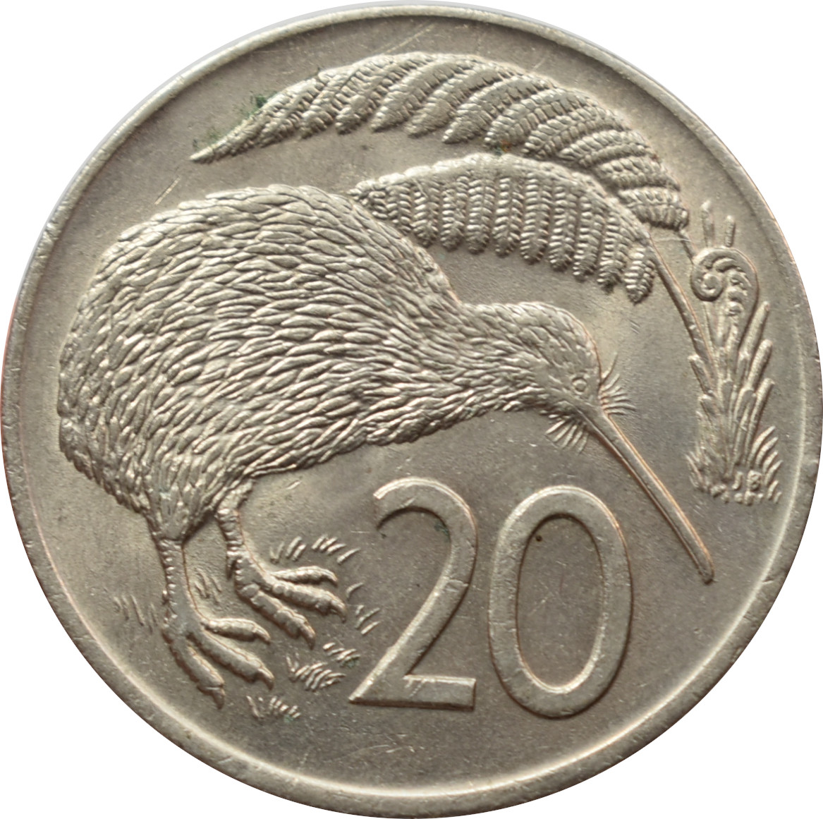 Nový Zéland 20 Cents 1973