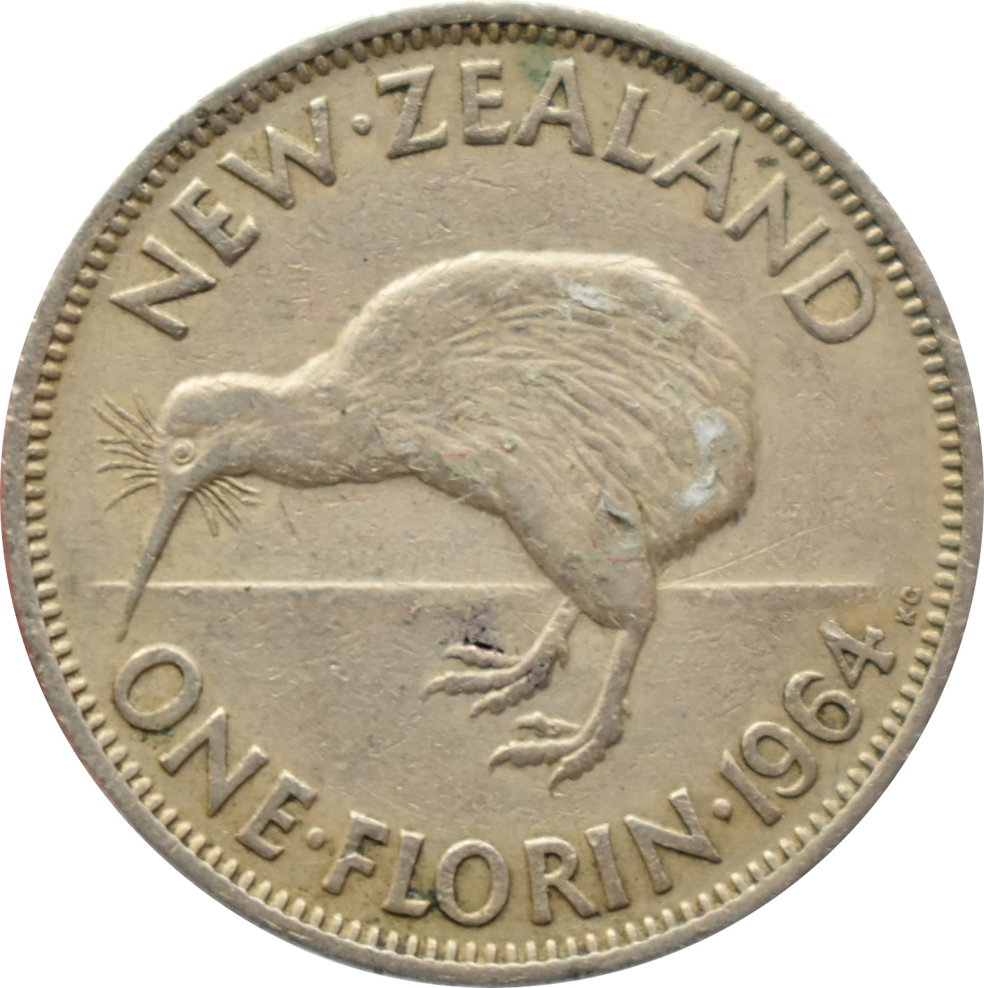 Nový Zéland 2 Shillings (1 Florin) 1964