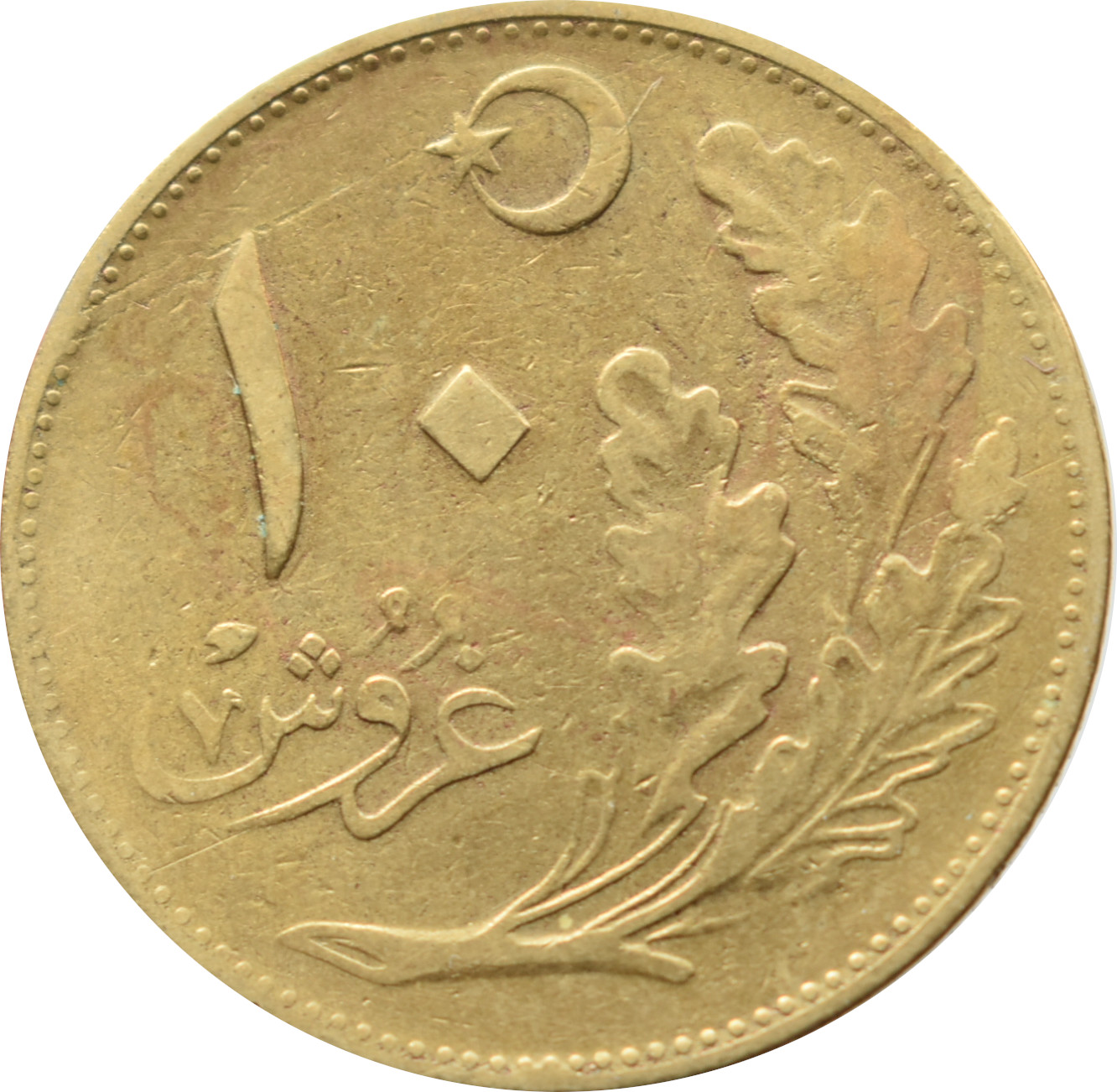 Turecko 10 Kurus 1926