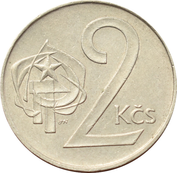 ČSSR 2 Kčs 1990