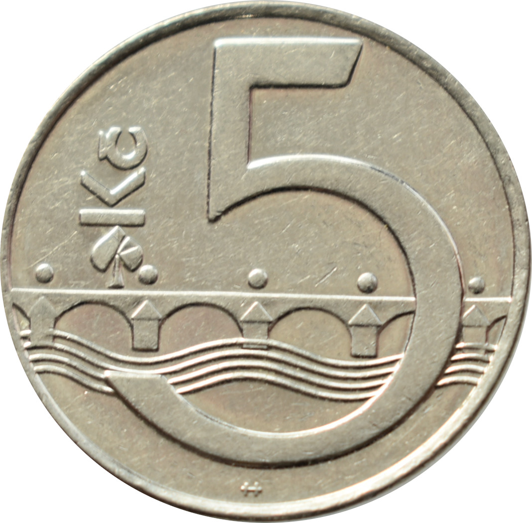 Česko 5 Korún 1994
