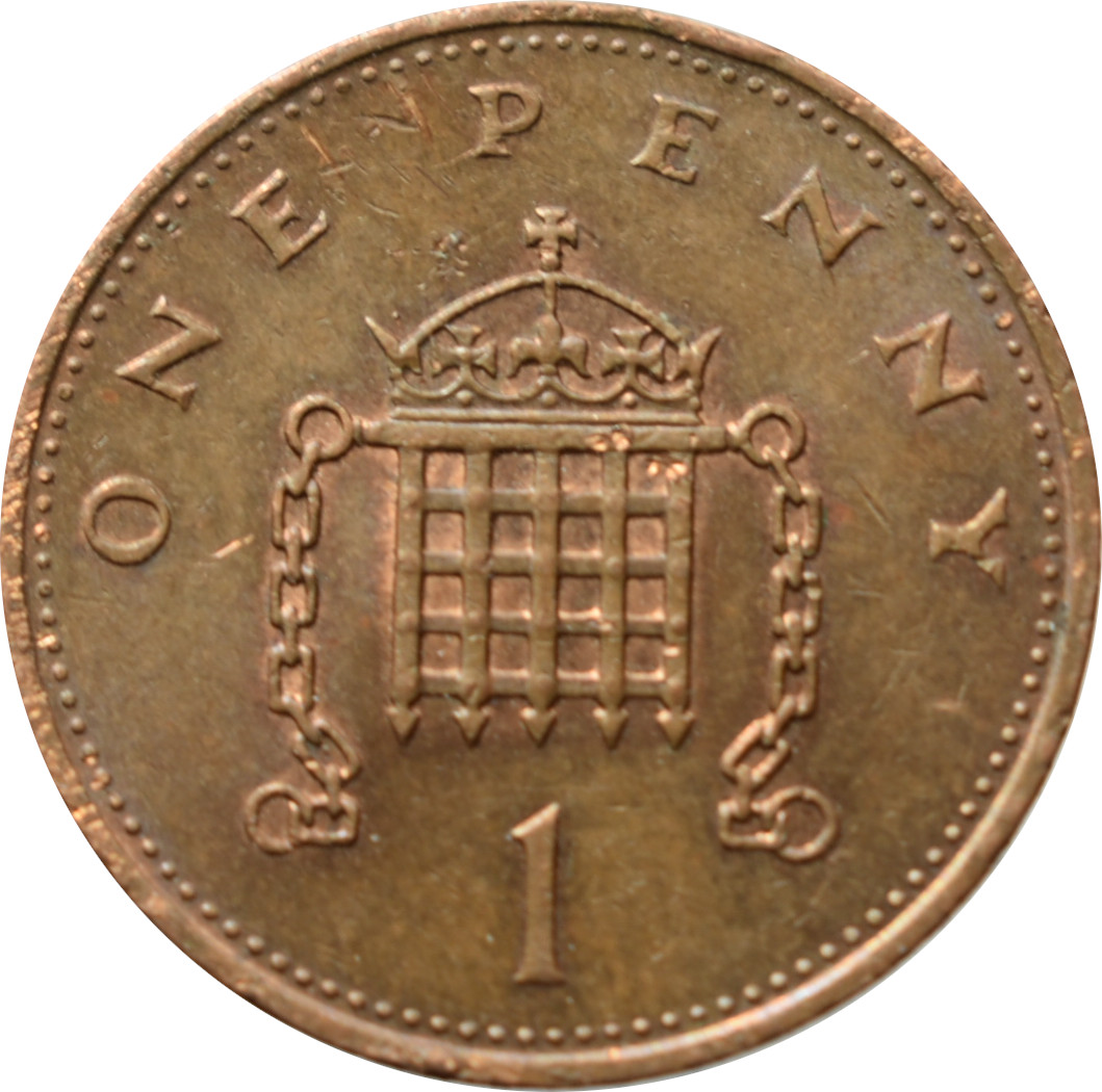 Anglicko 1 Penny 1983