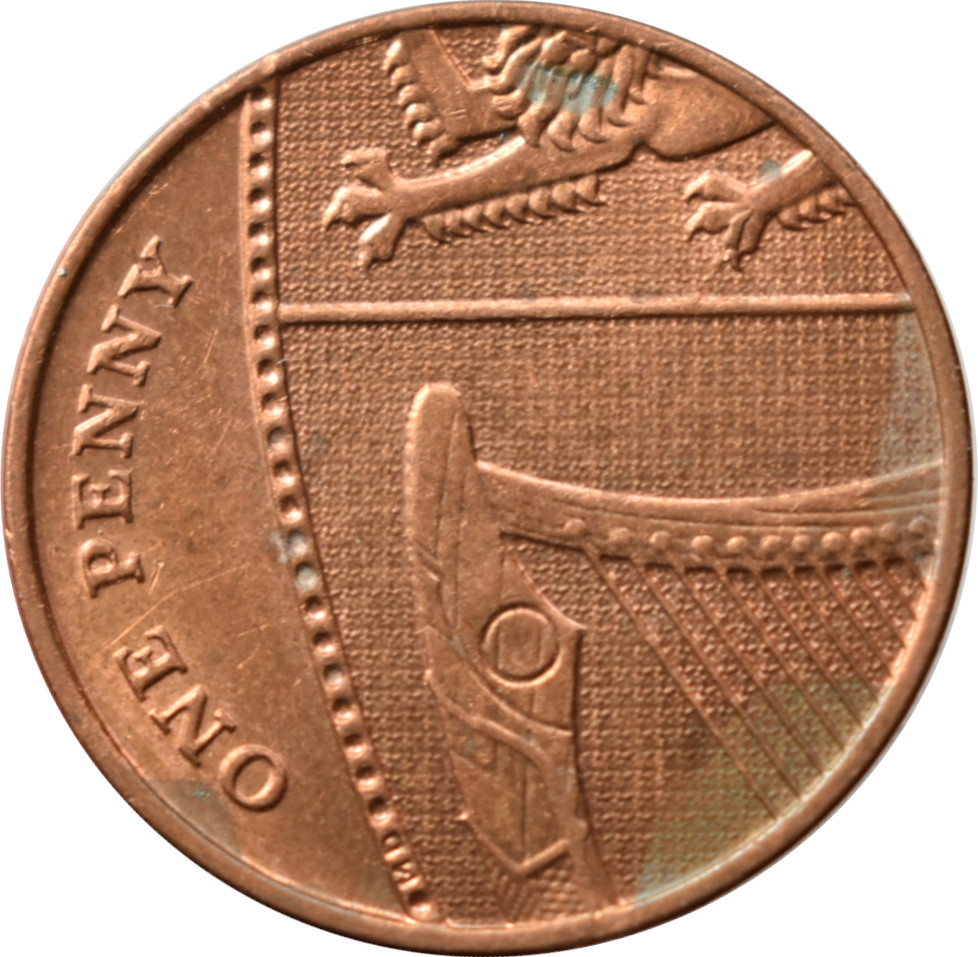 Anglicko 1 Penny 2013