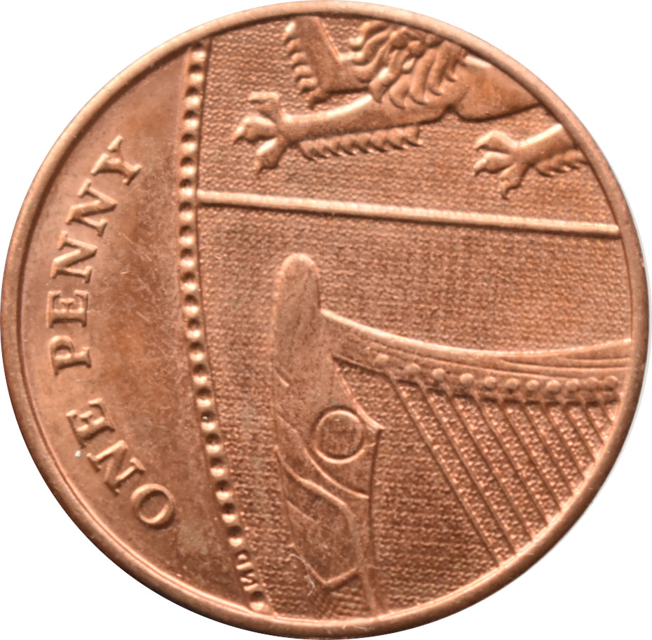 Anglicko 1 Penny 2012