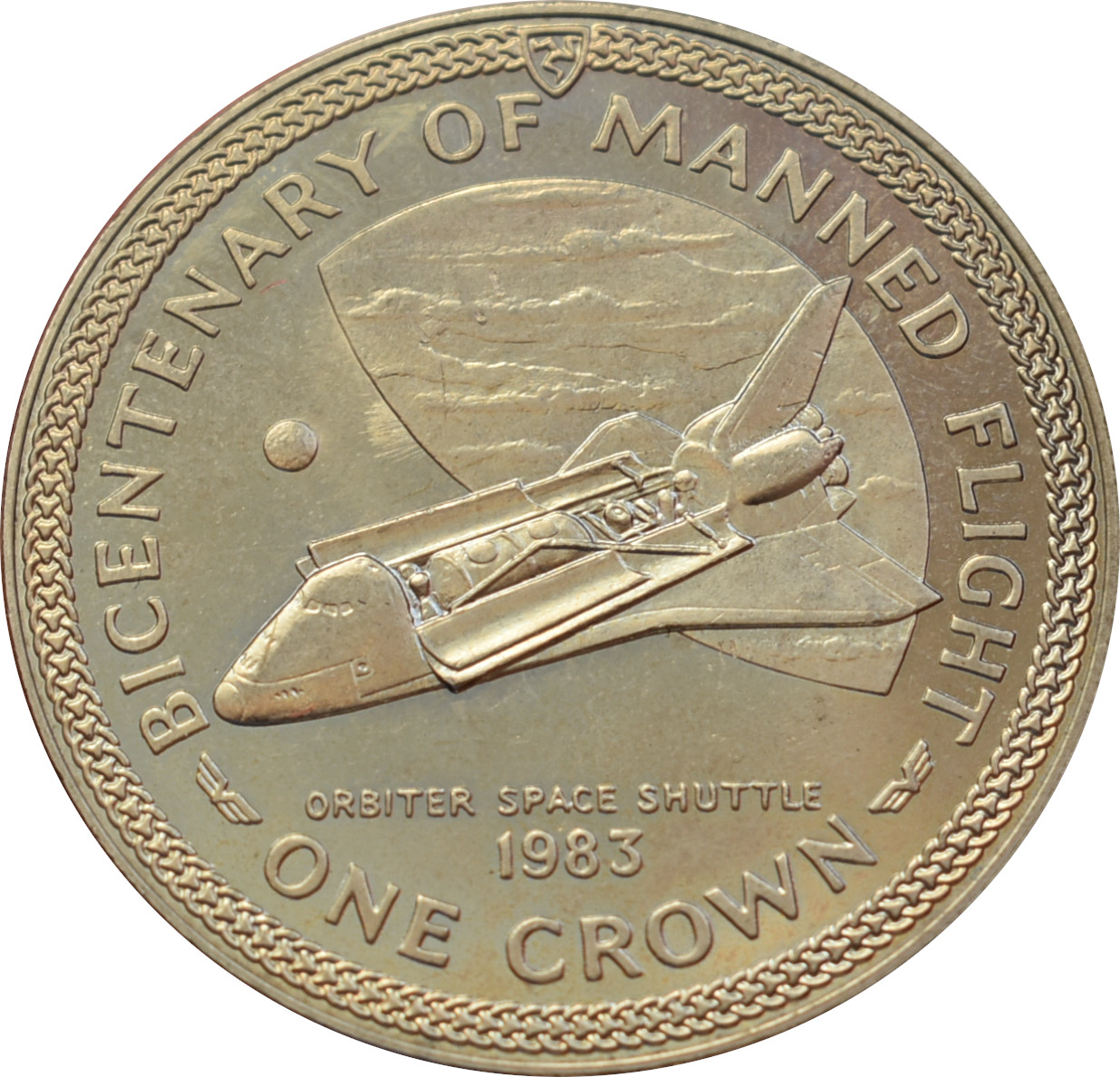 Ostrov Man 1 Crown 1983