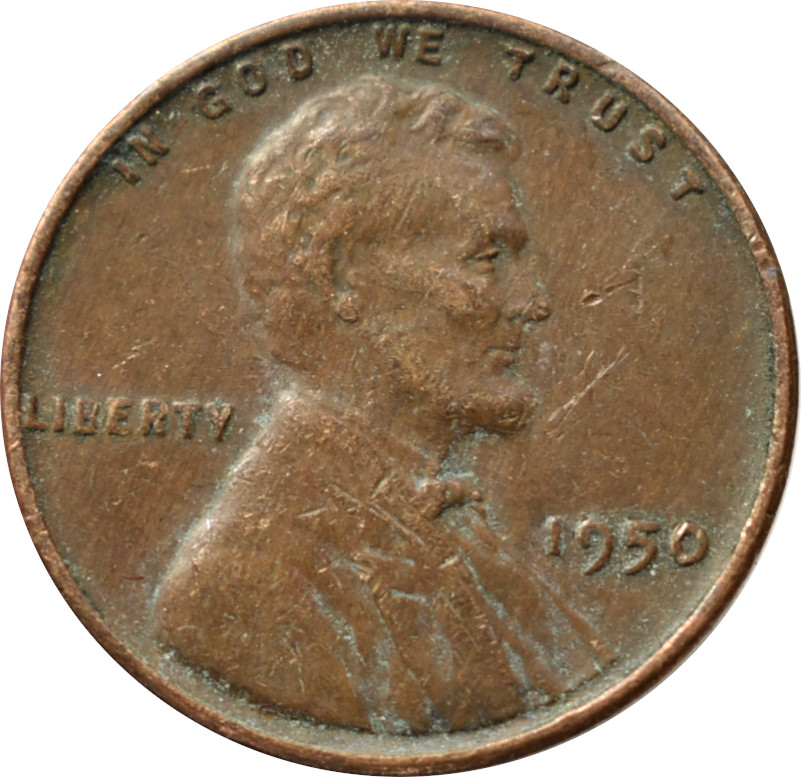 Spojené štáty 1 Cent 1950
