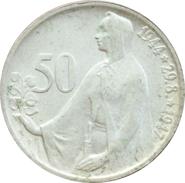ČSR 50 Kčs 1947