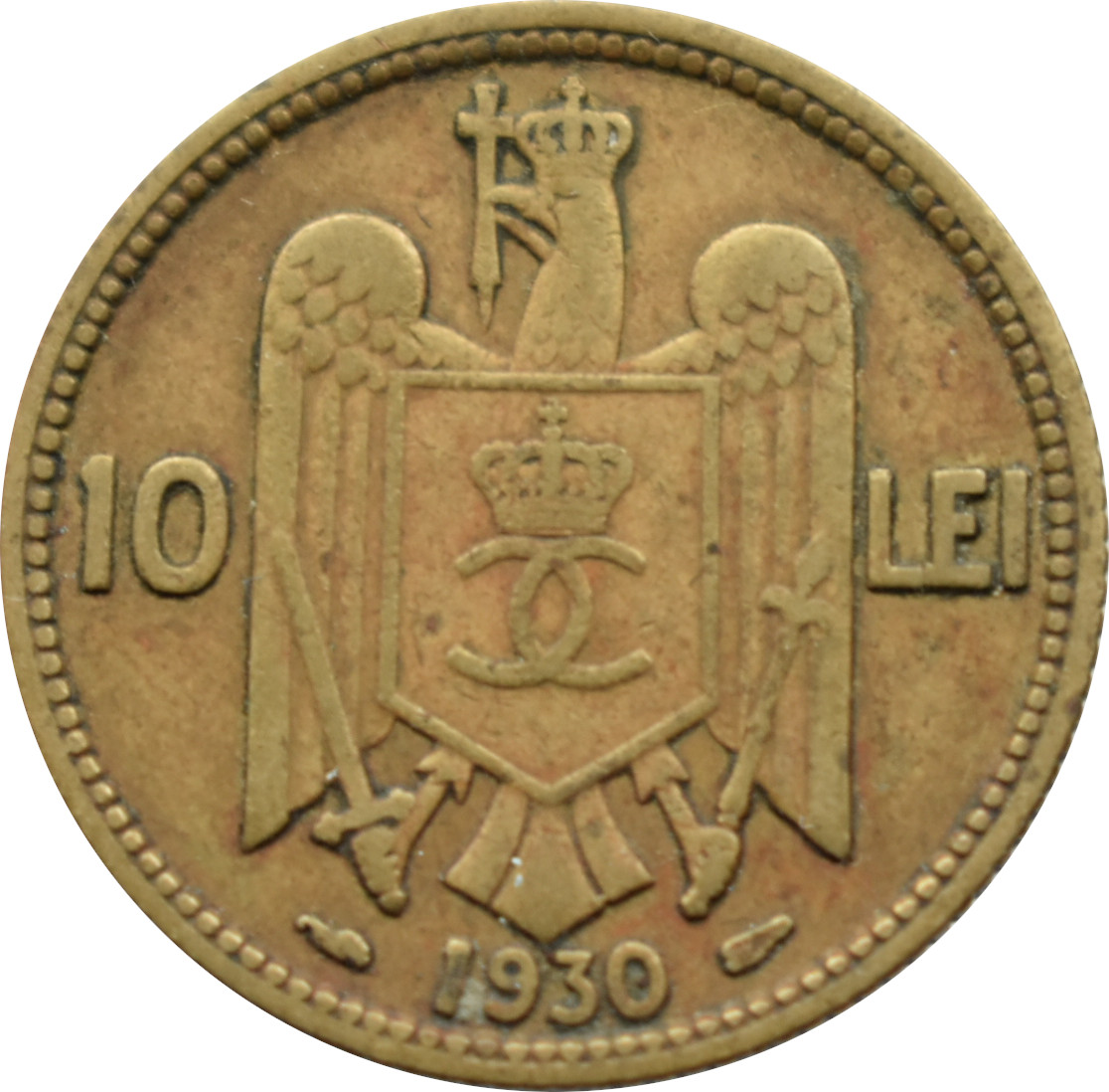 Rumunsko 10 Lei 1930