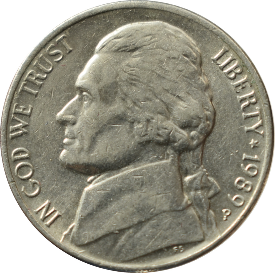 Spojené štáty 5 Cents 1989 P