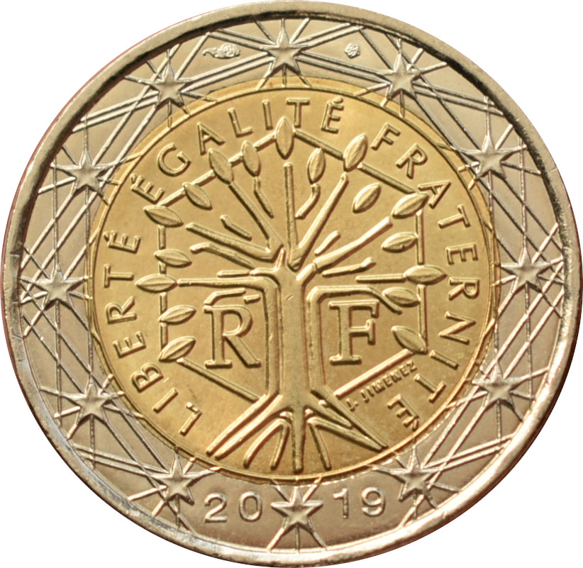 Francúzsko 2 Euro 2019