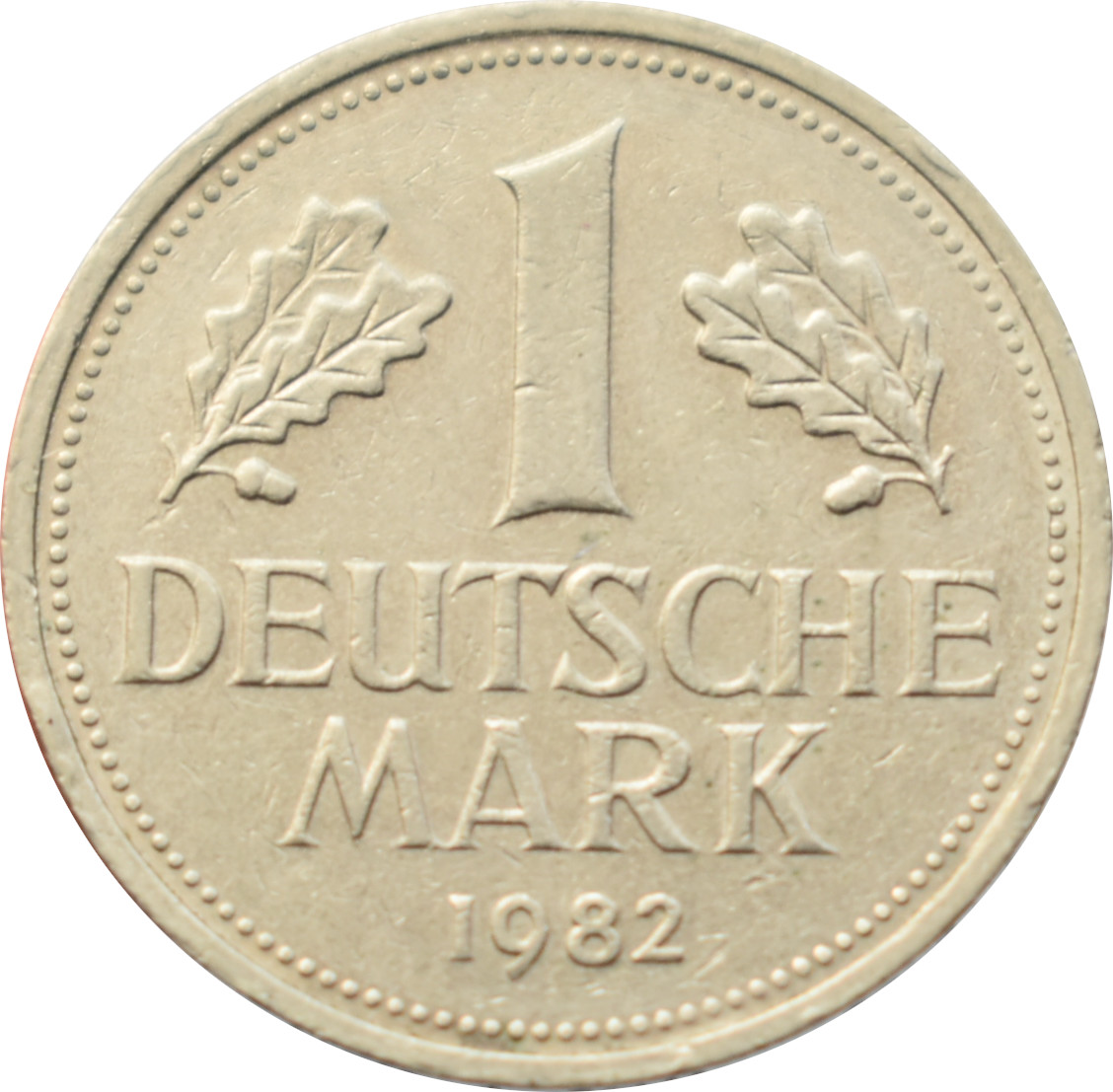 BRD 1 Deutsche Mark 1982 F