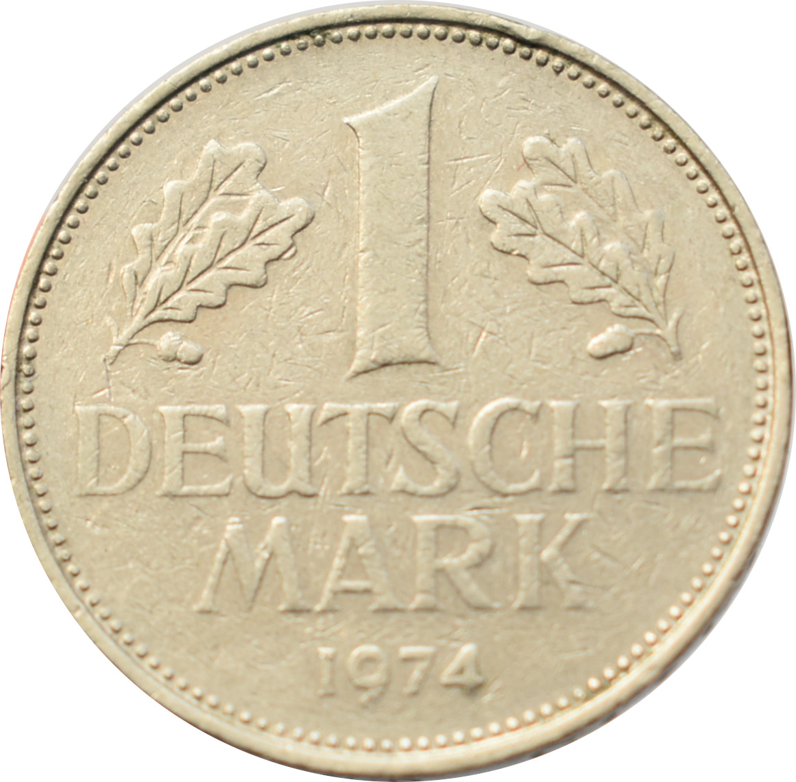 BRD 1 Deutsche Mark 1974 G