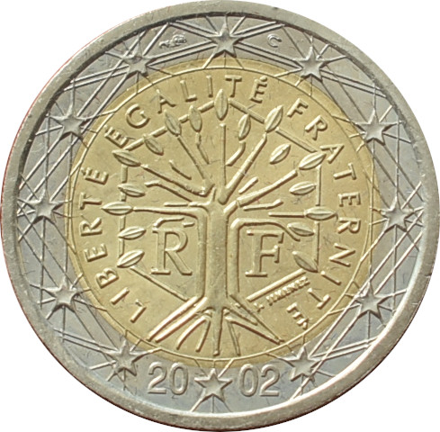 Francúzsko 2 Euro 2002