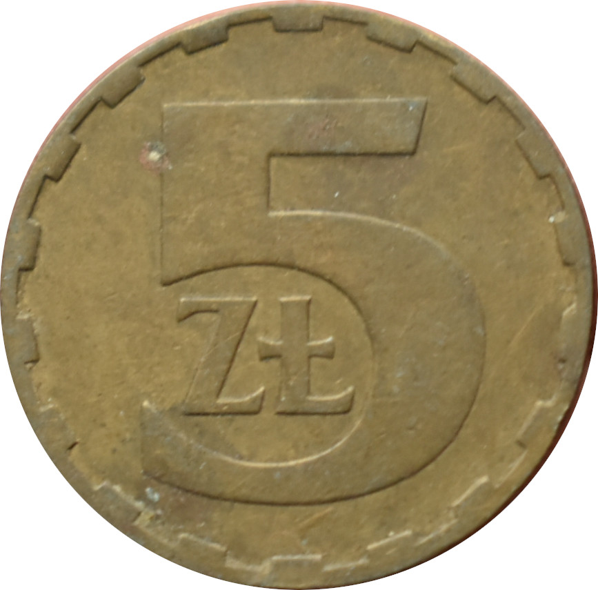 Poľsko 5 Zlotych 1979