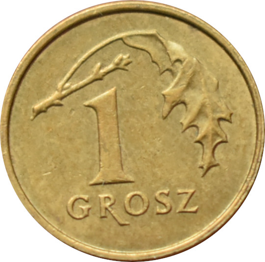 Poľsko 1 Grosz 2007