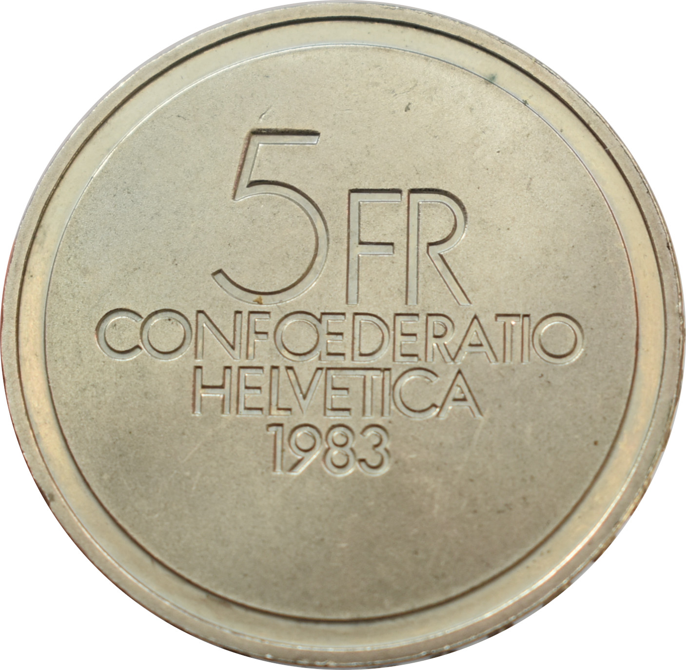Švajčiarsko 5 Francs 1983