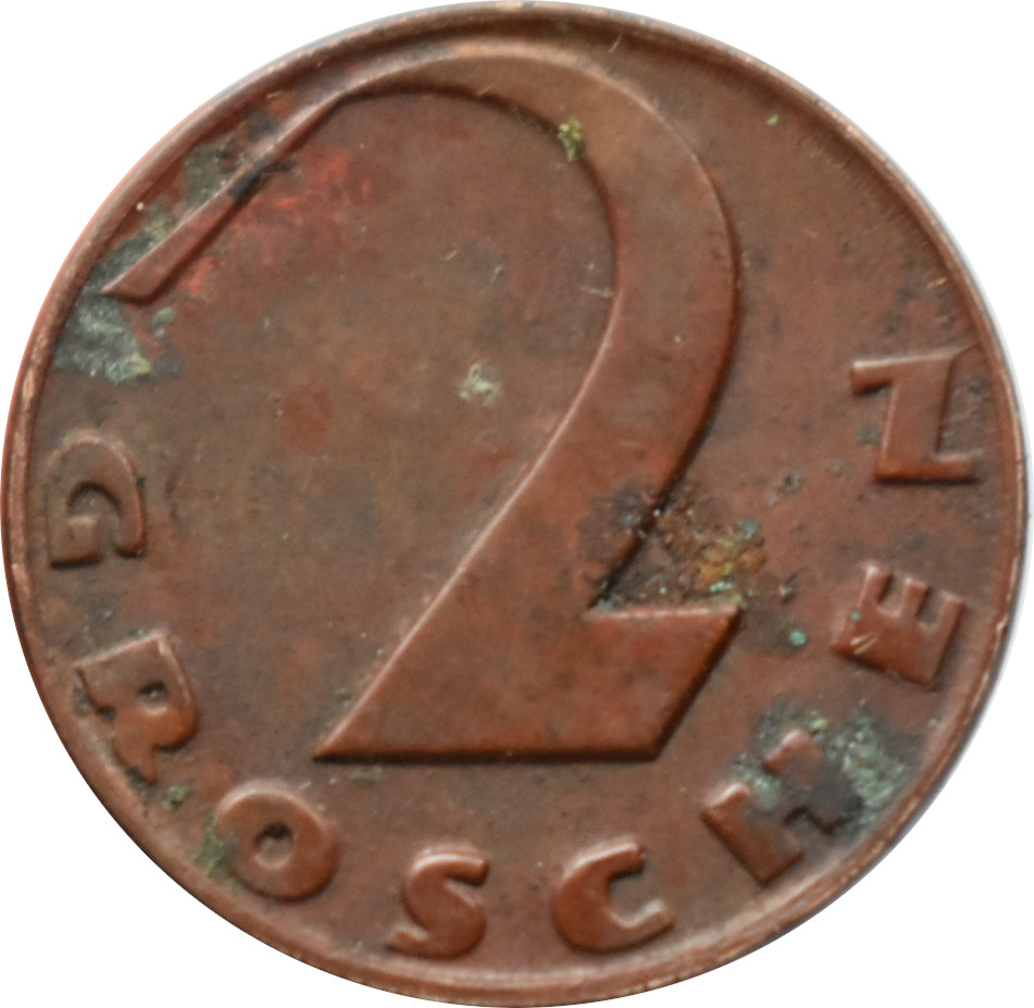 Rakúsko 2 Groschen 1936