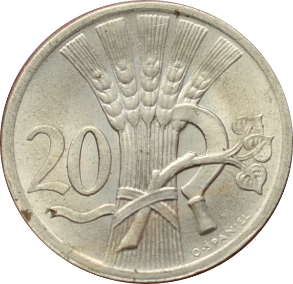 ČSR 20 Halier 1938