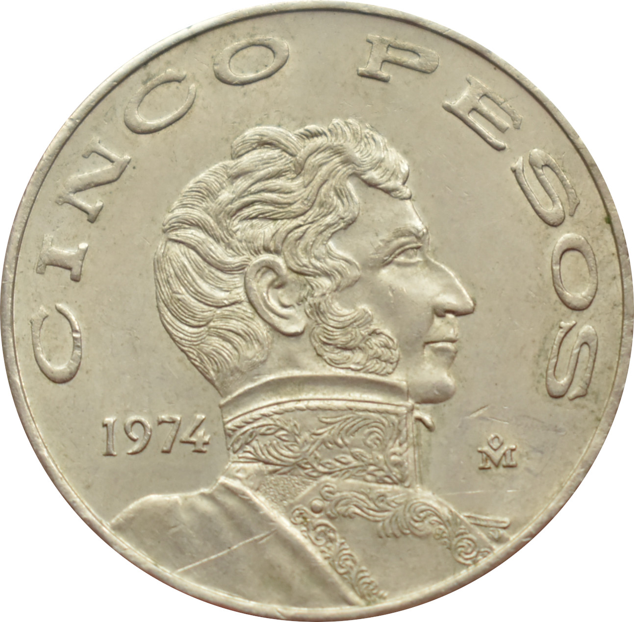 Mexiko 5 Pesos 1974