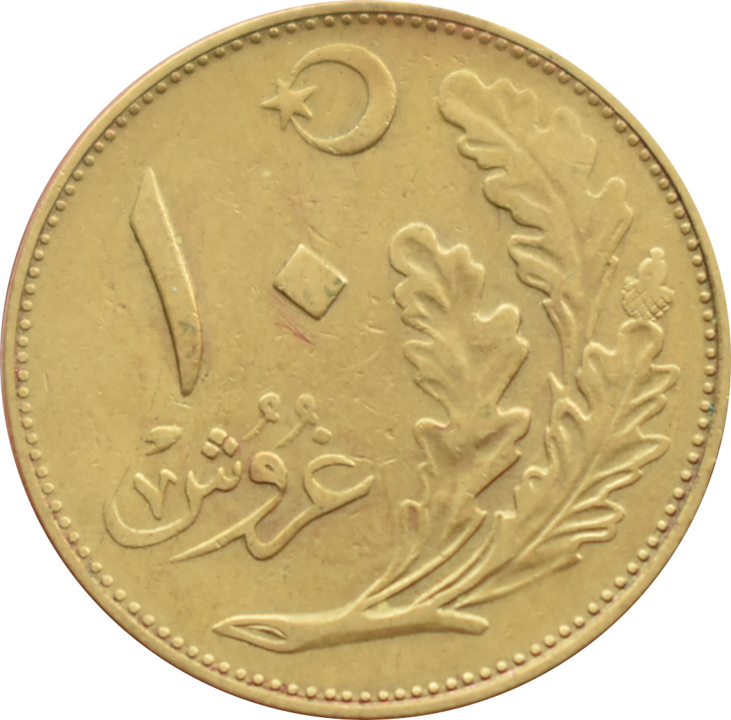 Turecko 10 Kurus 1926