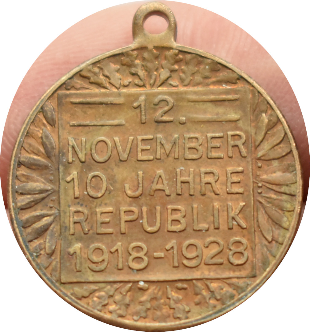 Rakúsko medaila 1918-1928