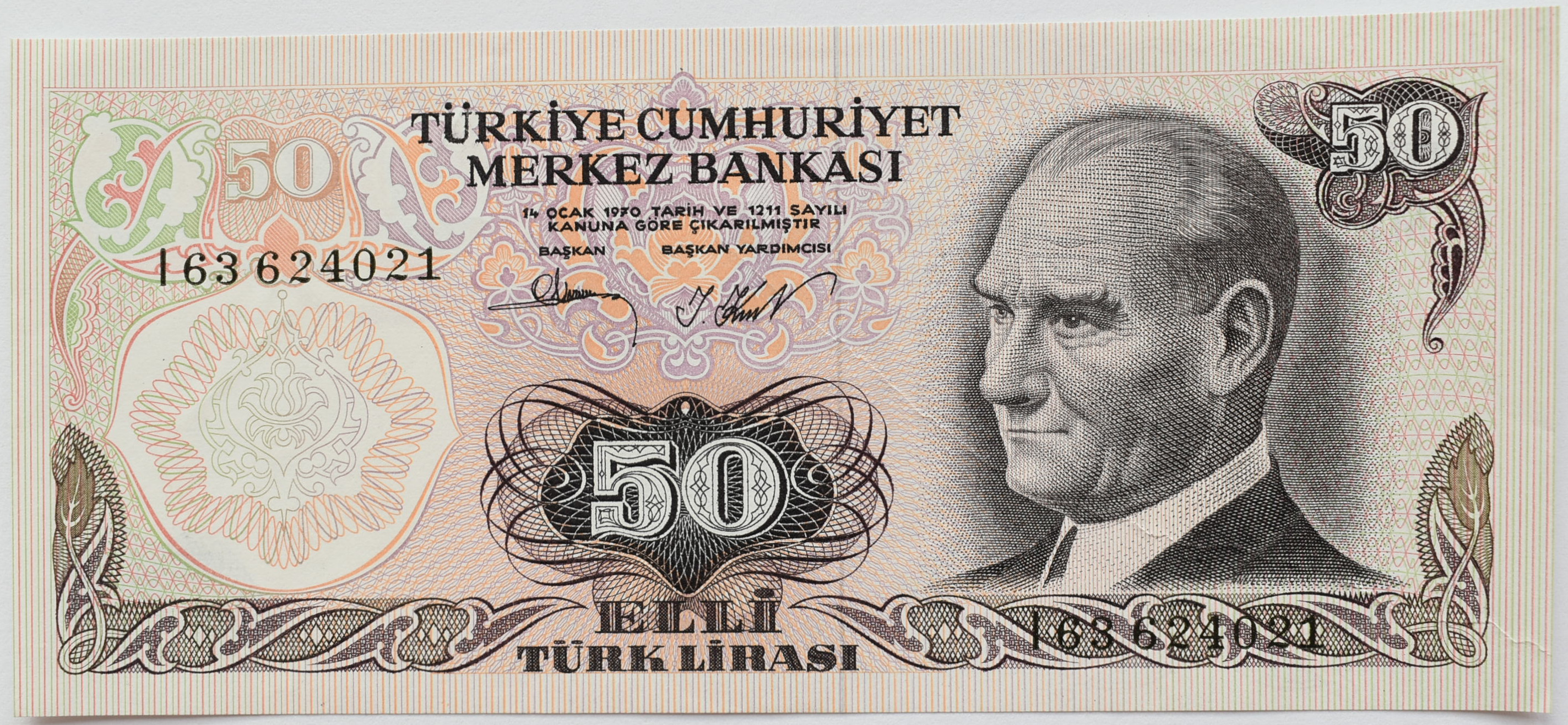 Turecko 50 Lira 1976
