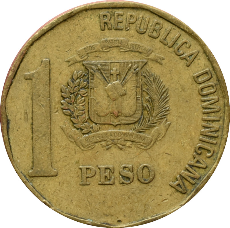 Dominikánska republika 1 Peso 1991