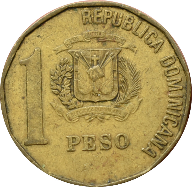 Dominikánska republika 1 Peso  1992