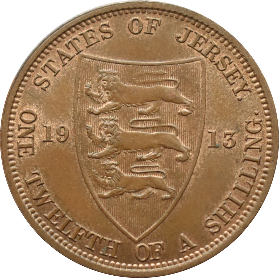 Jersey 1/12 Shilling 1913