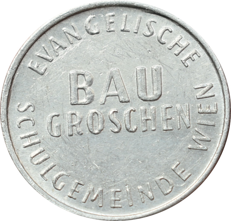 Rakúsko Bau Groschen Evangelische Schulgemeinde Wien