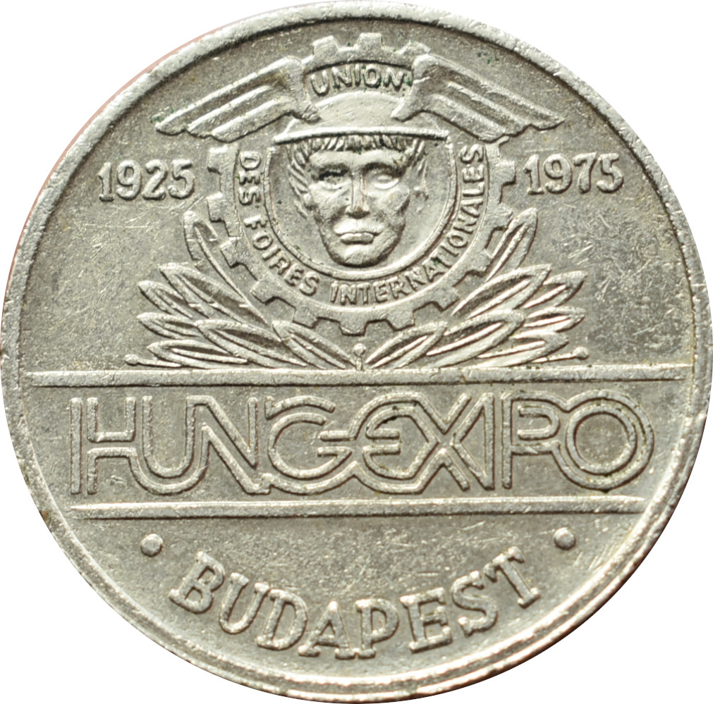 Maďarsko žetón HUNGEXPO Budapest 1975