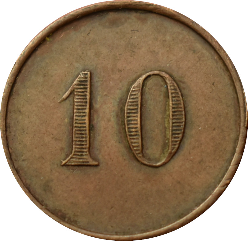 Neznámy žetón 10 W. Eisele