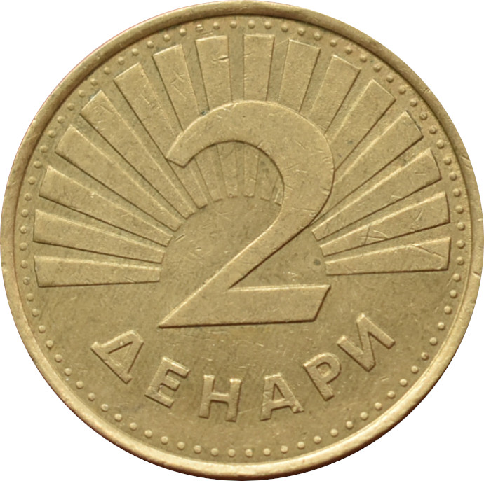 Macedónsko 2 Denari 2006