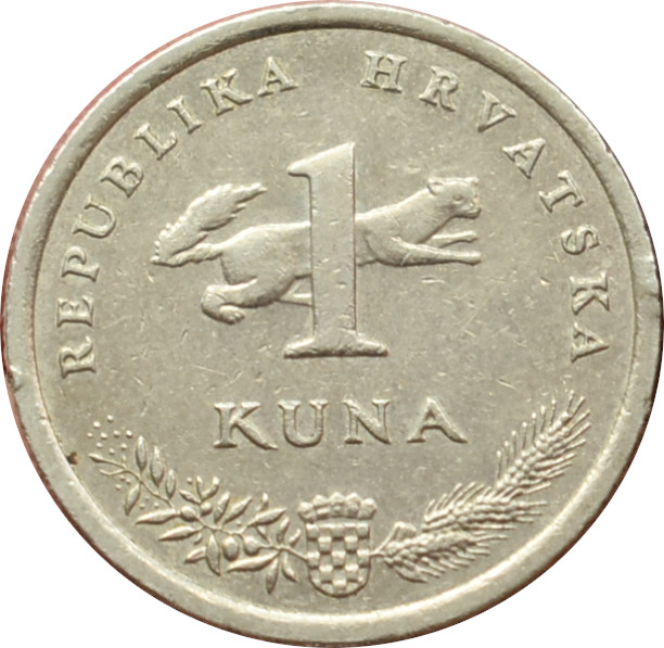 Chorvátsko 1 Kuna 2009