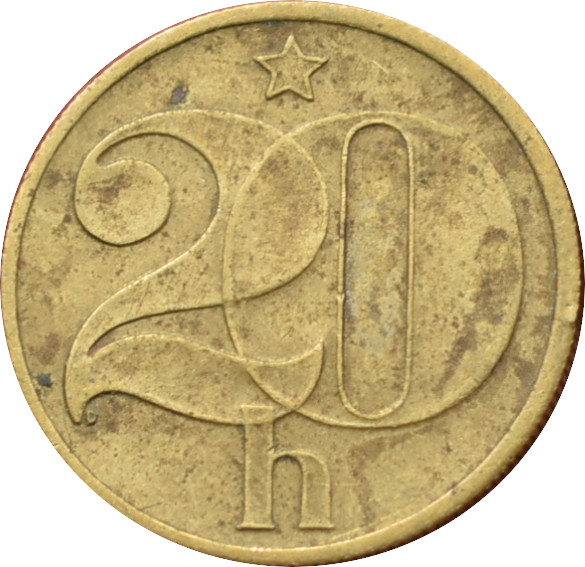 ČSSR 20 Halier 1982